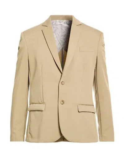 Imperial Man Blazer Khaki Size Xl Polyester, Viscose, Elastane In Brown