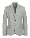Imperial Man Blazer Light Green Size M Polyester, Viscose, Elastane In Gray