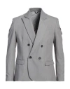 Imperial Man Blazer Light Grey Size M Polyester, Viscose, Elastane