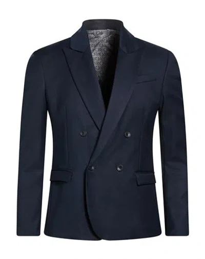 Imperial Man Blazer Midnight Blue Size S Polyester, Viscose, Elastane