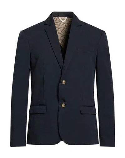 Imperial Man Blazer Midnight Blue Size Xl Polyester, Viscose, Elastane