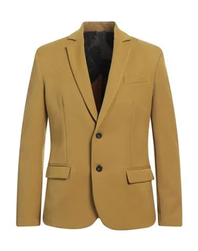 Imperial Man Blazer Military Green Size Xl Polyester, Viscose, Elastane