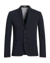 Imperial Man Blazer Navy Size Xxl Polyester, Viscose, Elastane In Navy Blue