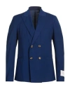 Imperial Man Blazer Navy Size L Polyester, Viscose, Elastane In Blue