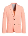 Imperial Man Blazer Salmon Pink Size Xxl Polyester, Viscose, Elastane