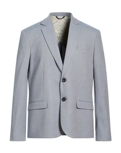 Imperial Man Blazer Slate Blue Size Xl Polyester, Viscose, Elastane