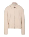 Imperial Man Jacket Beige Size Xxl Polyester, Viscose, Elastane In Sand