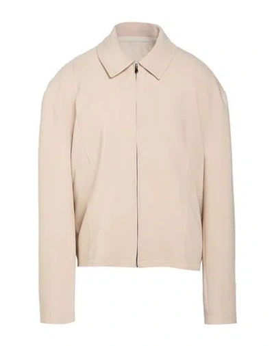 Imperial Man Jacket Beige Size Xxl Polyester, Viscose, Elastane In Sand