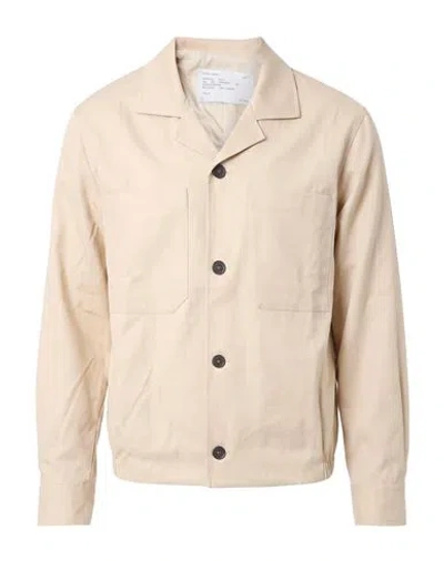 Imperial Man Jacket Sand Size M Polyester, Viscose, Elastane In Multi