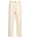 Imperial Man Pants Beige Size 26 Cotton, Elastane