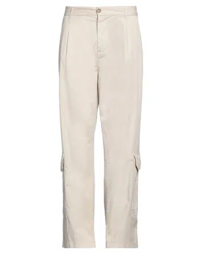 Imperial Man Pants Beige Size 32 Cotton, Elastane