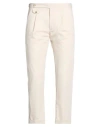 Imperial Man Pants Beige Size 32 Polyester, Viscose, Elastane In Neutral
