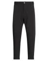 Imperial Man Pants Black Size 26 Polyester, Viscose, Elastane