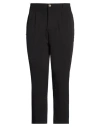 Imperial Man Pants Black Size 34 Polyester, Viscose, Elastane