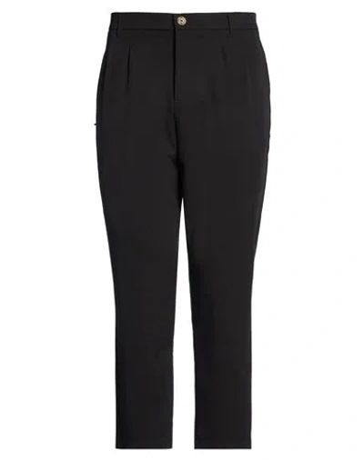Imperial Man Pants Black Size 34 Polyester, Viscose, Elastane