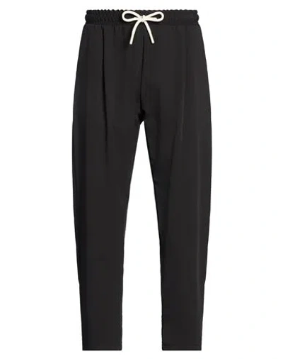 Imperial Man Pants Black Size Xs Polyester, Viscose, Elastane