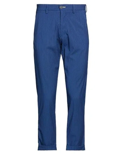 Imperial Man Pants Blue Size 30 Polyester, Viscose, Elastane
