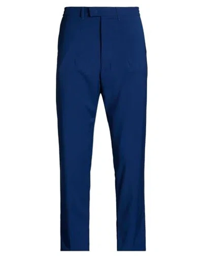 Imperial Man Pants Blue Size 32 Polyester, Viscose, Elastane