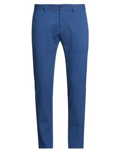 Imperial Man Pants Blue Size 34 Polyester, Viscose, Elastane