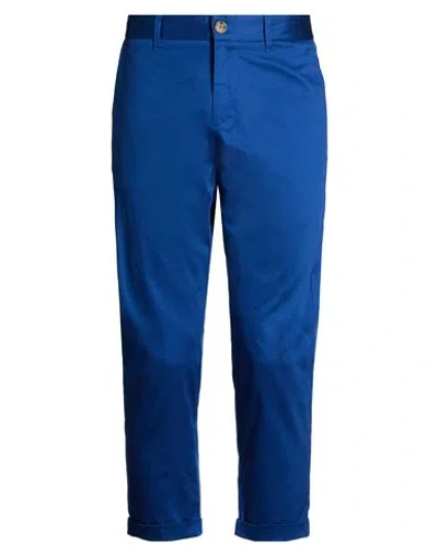 Imperial Man Pants Bright Blue Size 32 Cotton, Elastane