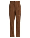 Imperial Man Pants Brown Size 30 Polyester, Viscose, Elastane