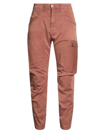 Imperial Man Pants Brown Size 32 Cotton, Elastane