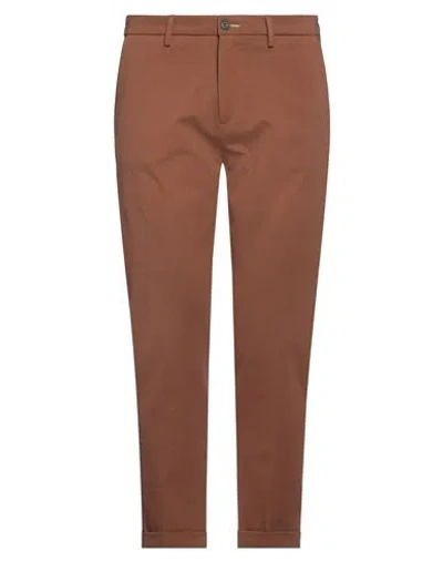 Imperial Man Pants Brown Size 34 Cotton, Nylon, Elastane