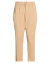 Imperial Man Pants Camel Size 34 Polyester, Viscose, Elastane In Neutral