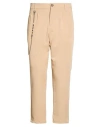 Imperial Man Pants Camel Size 34 Polyester, Viscose, Elastane In Neutral