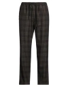 Imperial Man Pants Dark Brown Size 32 Polyester, Viscose, Elastane In Brown