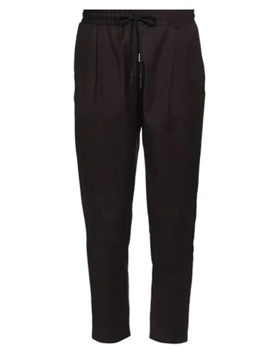 Imperial Man Pants Dark Brown Size Xs Polyester, Viscose, Elastane