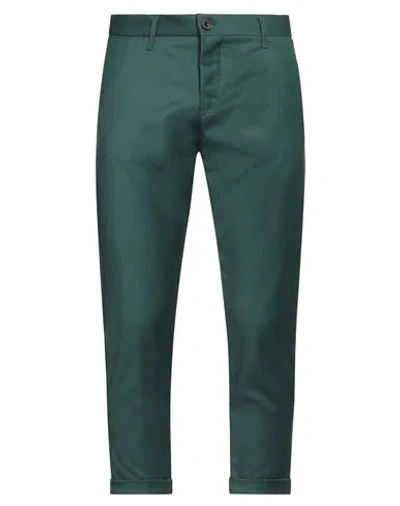 Imperial Man Pants Emerald Green Size 30 Polyester, Viscose, Elastane