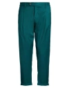 Imperial Man Pants Emerald Green Size 34 Polyester, Viscose, Elastane In Green