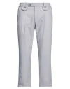 Imperial Man Pants Grey Size 34 Polyester, Viscose, Elastane In Gray