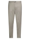 Imperial Man Pants Grey Size 36 Polyester, Viscose, Elastane In Gray