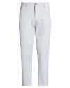 Imperial Man Pants Grey Size 36 Polyester, Viscose, Elastane In White
