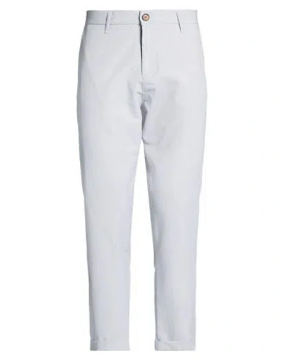 Imperial Man Pants Grey Size 36 Polyester, Viscose, Elastane In White