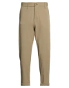Imperial Man Pants Khaki Size 28 Polyester, Viscose, Elastane In Gray