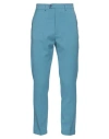 Imperial Man Pants Light Blue Size 32 Polyester, Viscose, Elastane