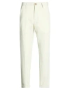 Imperial Man Pants Light Green Size 30 Polyester, Viscose, Elastane In Neutral