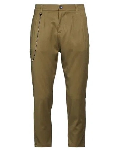 Imperial Man Pants Military Green Size 30 Polyester, Viscose, Elastane