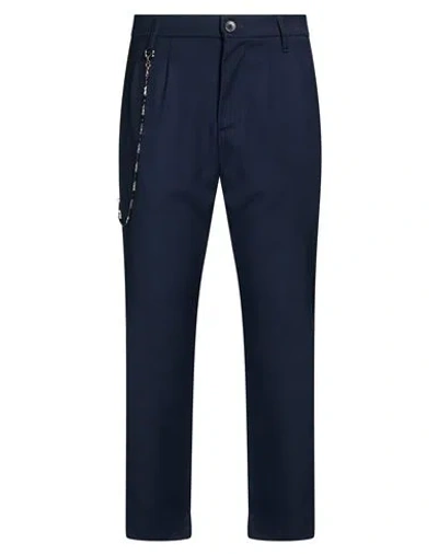 Imperial Man Pants Navy Size 26 Polyester, Viscose, Elastane