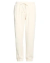 Imperial Man Pants Off White Size M Cotton, Polyester, Elastane In Off White