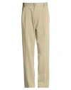 Imperial Man Pants Sage Green Size 30 Polyester, Viscose, Elastane In Neutral