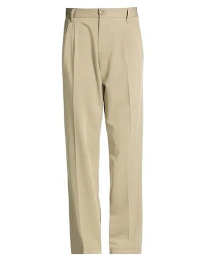 Imperial Man Pants Sage Green Size 30 Polyester, Viscose, Elastane In Neutral