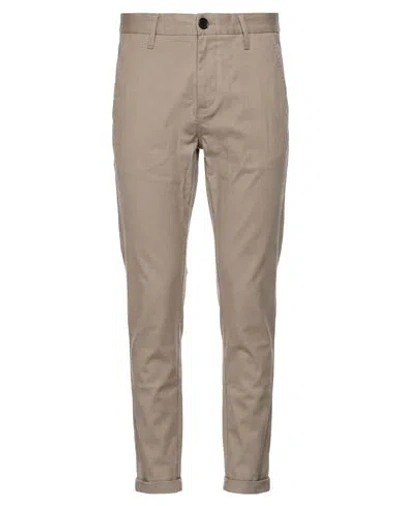 Imperial Man Pants Taupe Size 26 Polyester, Viscose, Elastane In Multi