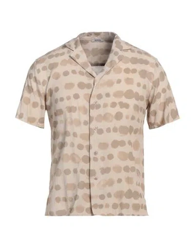 Imperial Man Shirt Beige Size S Viscose