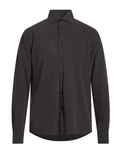 Imperial Man Shirt Black Size L Modal, Polyester, Elastane