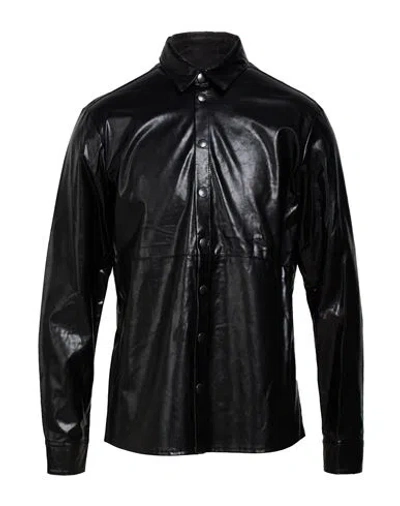 Imperial Man Shirt Black Size S Polyester, Polyurethane