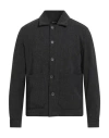 Imperial Man Shirt Charcoal Size Xl Polyester, Viscose, Elastane